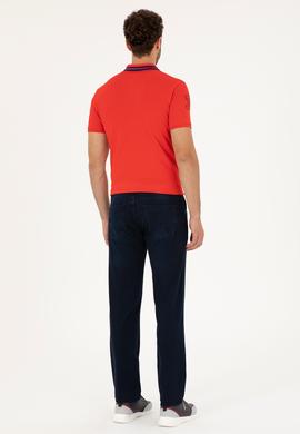 Erkek Koyu Mavi Jean Pantolon - 50280692035