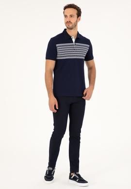 Erkek Lacivert Tişört - 50281927016