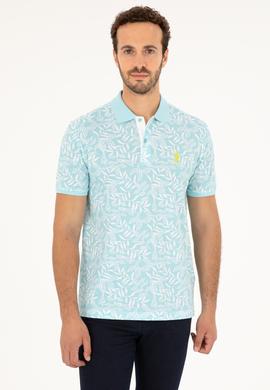 Erkek Regular Fit Polo Yaka Mint Tişört - 50281959021