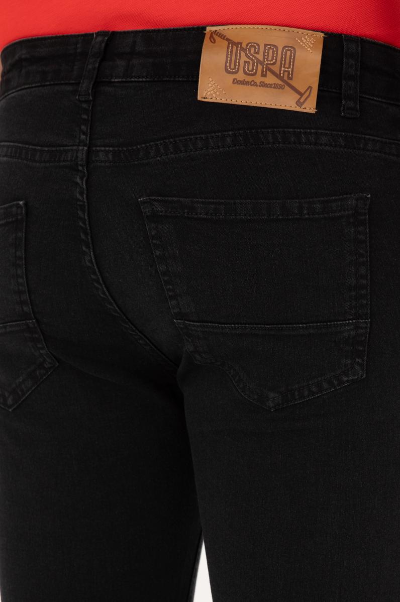 Erkek Siyah Jean Pantolon