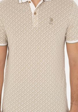 Erkek Regular Fit Polo Yaka Açık Haki Tişört - 50281510029