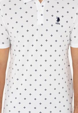 Erkek Regular Fit Polo Yaka Beyaz Tişört - 50281941031