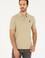 Erkek Regular Fit Polo Yaka Açık Haki Tişört