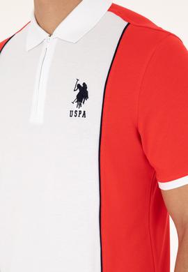 Erkek Regular Fit Polo Yaka Kırmızı Tişört - 50281945038