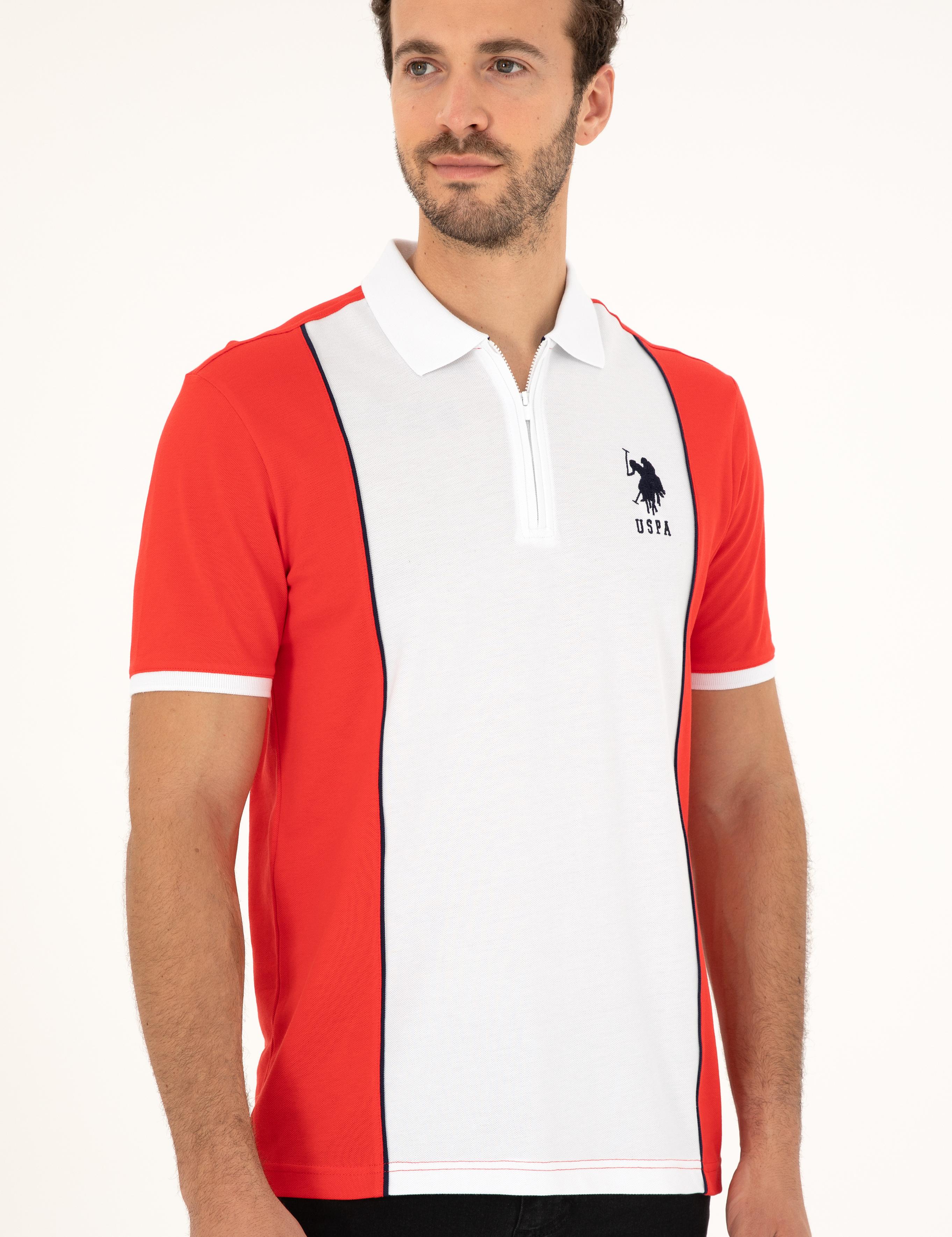پولوشرت آستین کوتاه رگولار یقه پولو مردانه یو اس پولو | U.S. Polo Assn. - تصویر 3