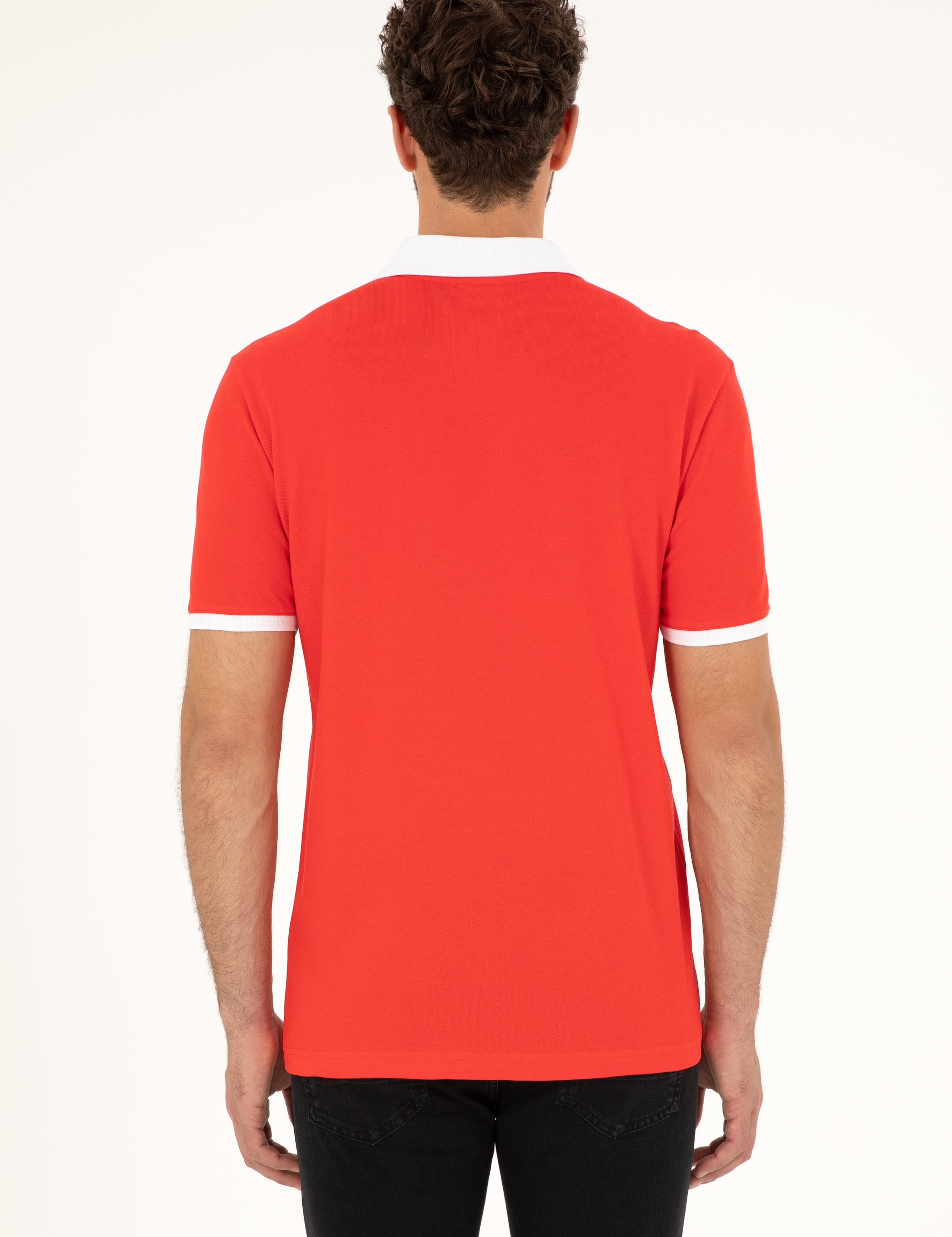 پولوشرت آستین کوتاه رگولار یقه پولو مردانه یو اس پولو | U.S. Polo Assn. - تصویر 5