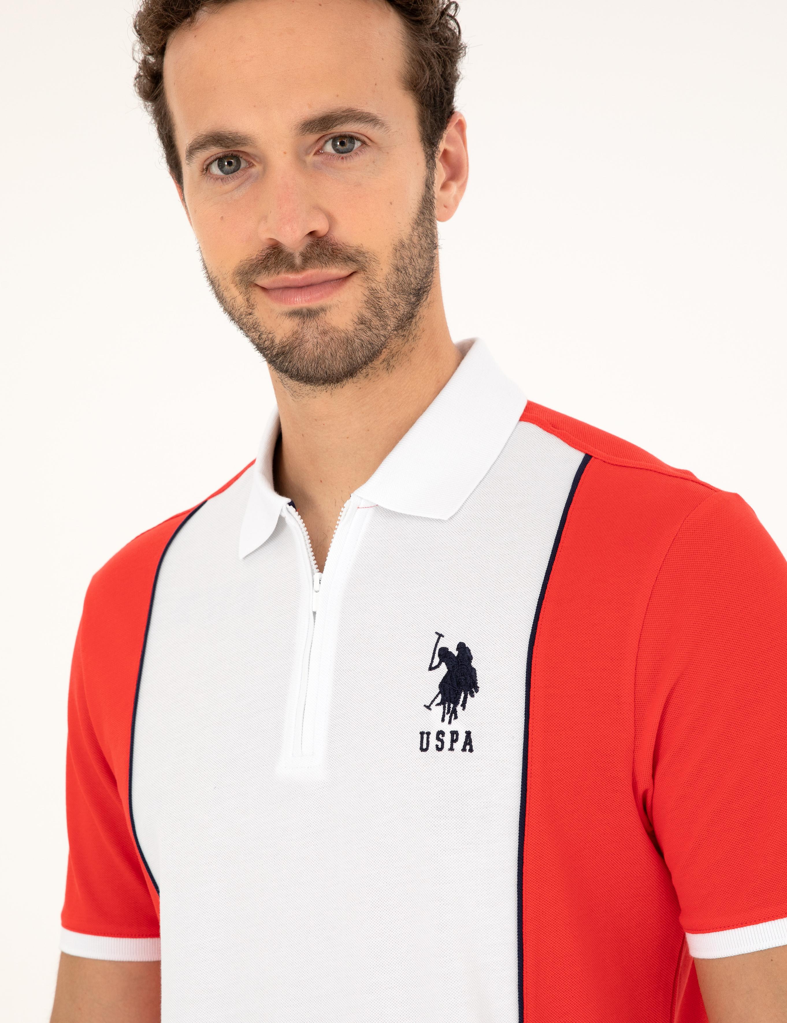 پولوشرت آستین کوتاه رگولار یقه پولو مردانه یو اس پولو | U.S. Polo Assn. - تصویر 2