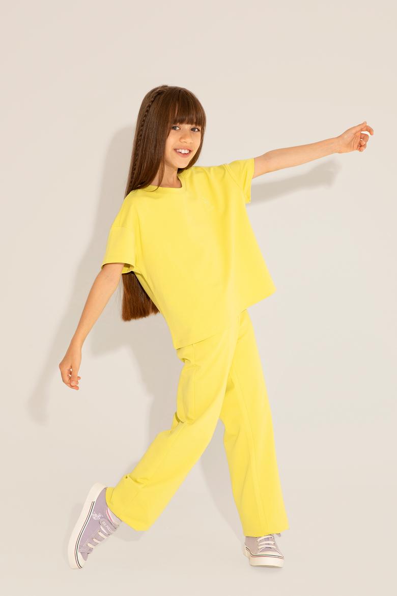 Kız Çocuk Fıstık Yeşili Eşofman Altı - 50288127035