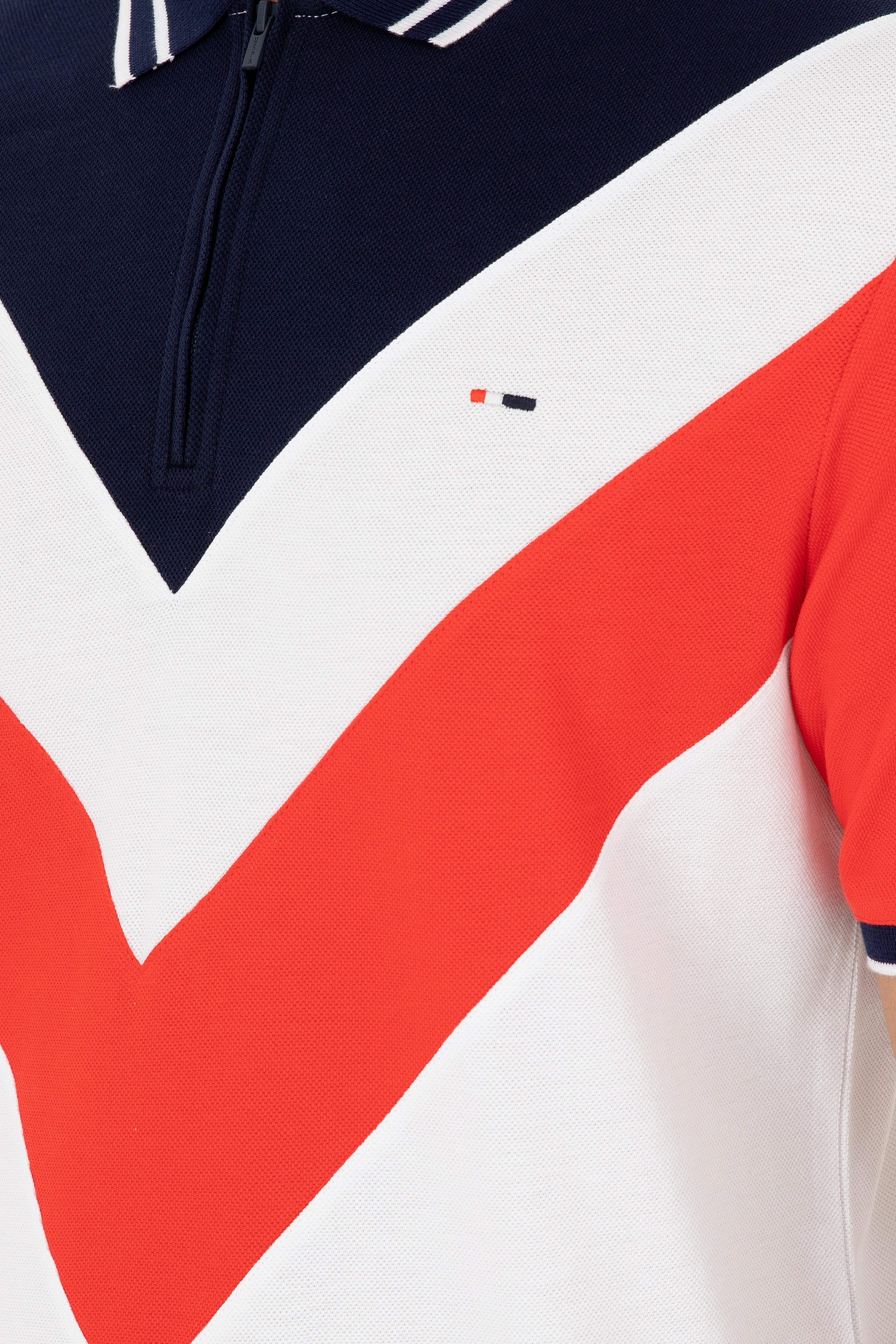 Erkek Regular Fit Polo Yaka Kırmızı Tişört - Image 7