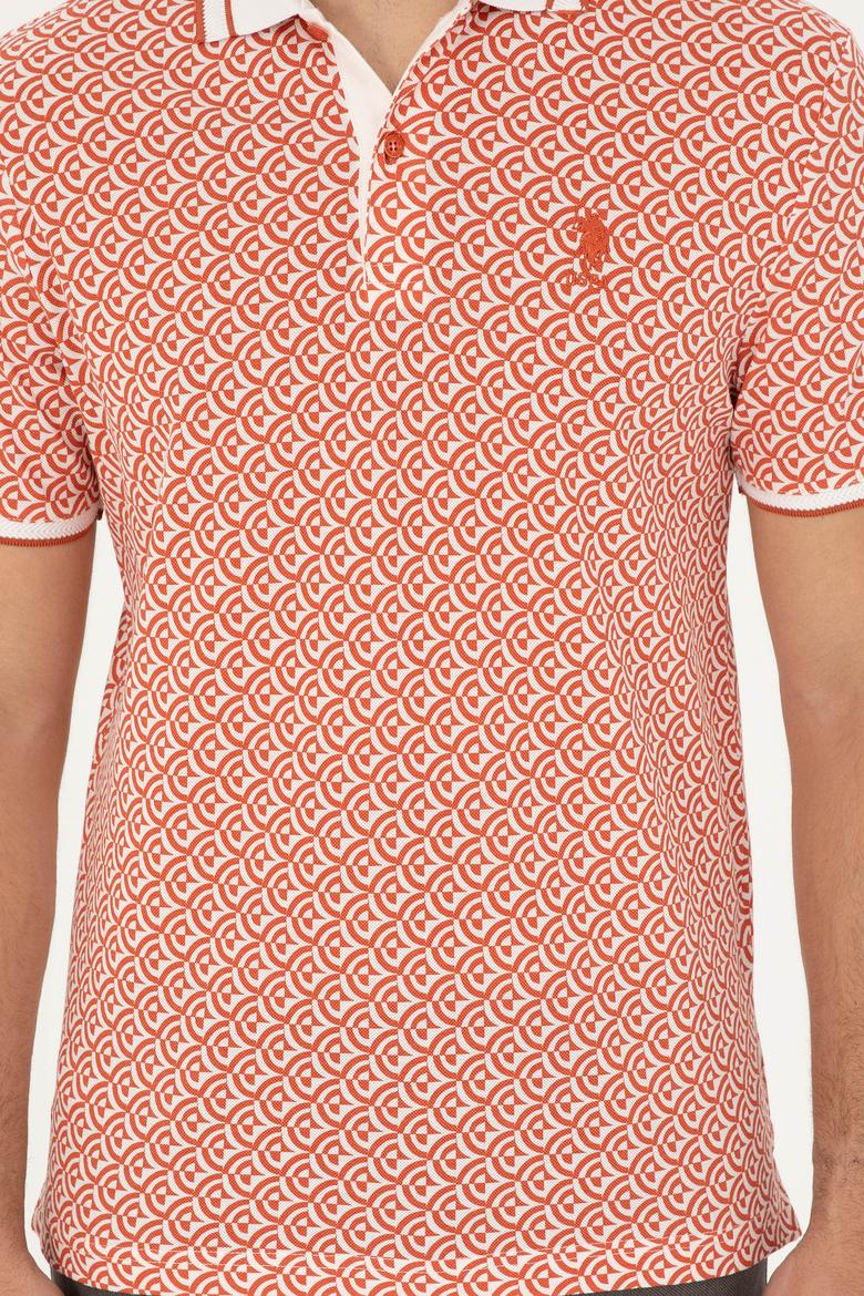 Erkek Regular Fit Polo Yaka Pudra Tişört - 50281510059
