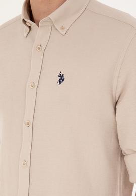 Erkek Taş Uzun Kollu Gömlek - 50288860017