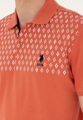 Erkek Regular Fit Polo Yaka Pudra Tişört - 50288482028