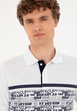 Erkek Regular Fit Polo Yaka Beyaz Tişört - 50287101018