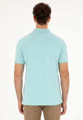 Erkek Su Yeşili Tişört - 50281927007