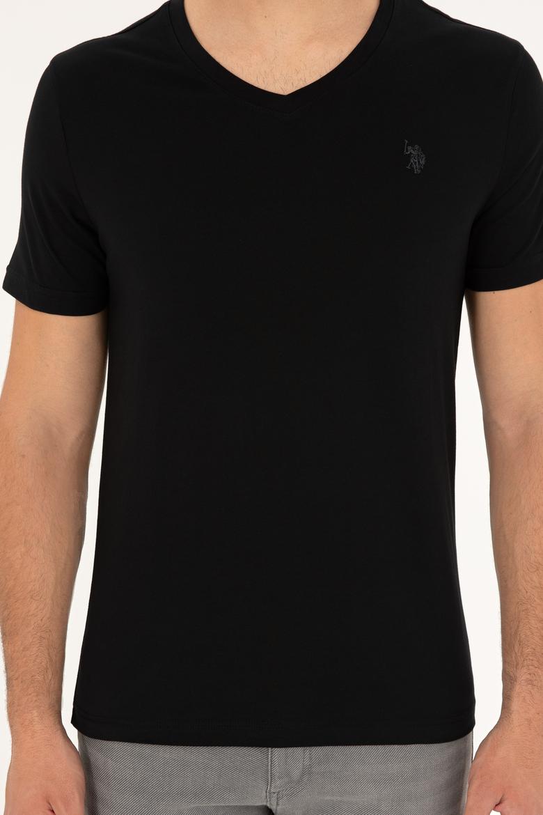 Erkek Siyah Basic Tişört - 50279574015