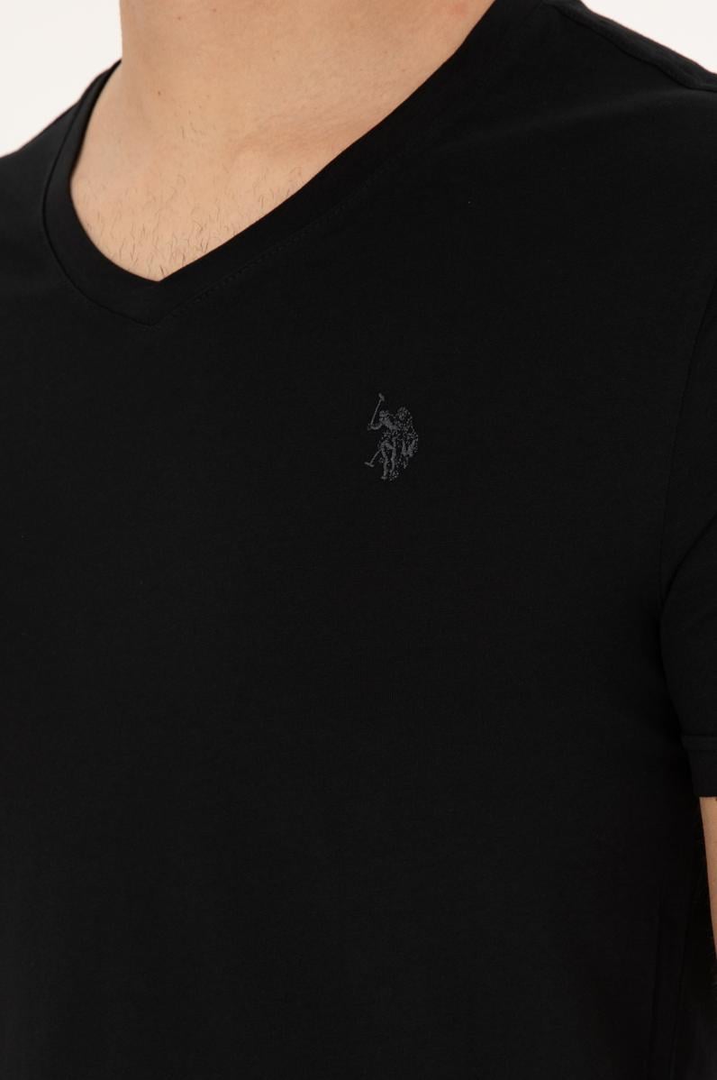 Erkek Siyah Basic Tişört