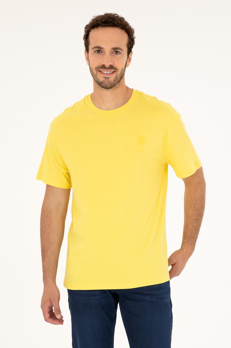 Erkek Sarı Tişört
