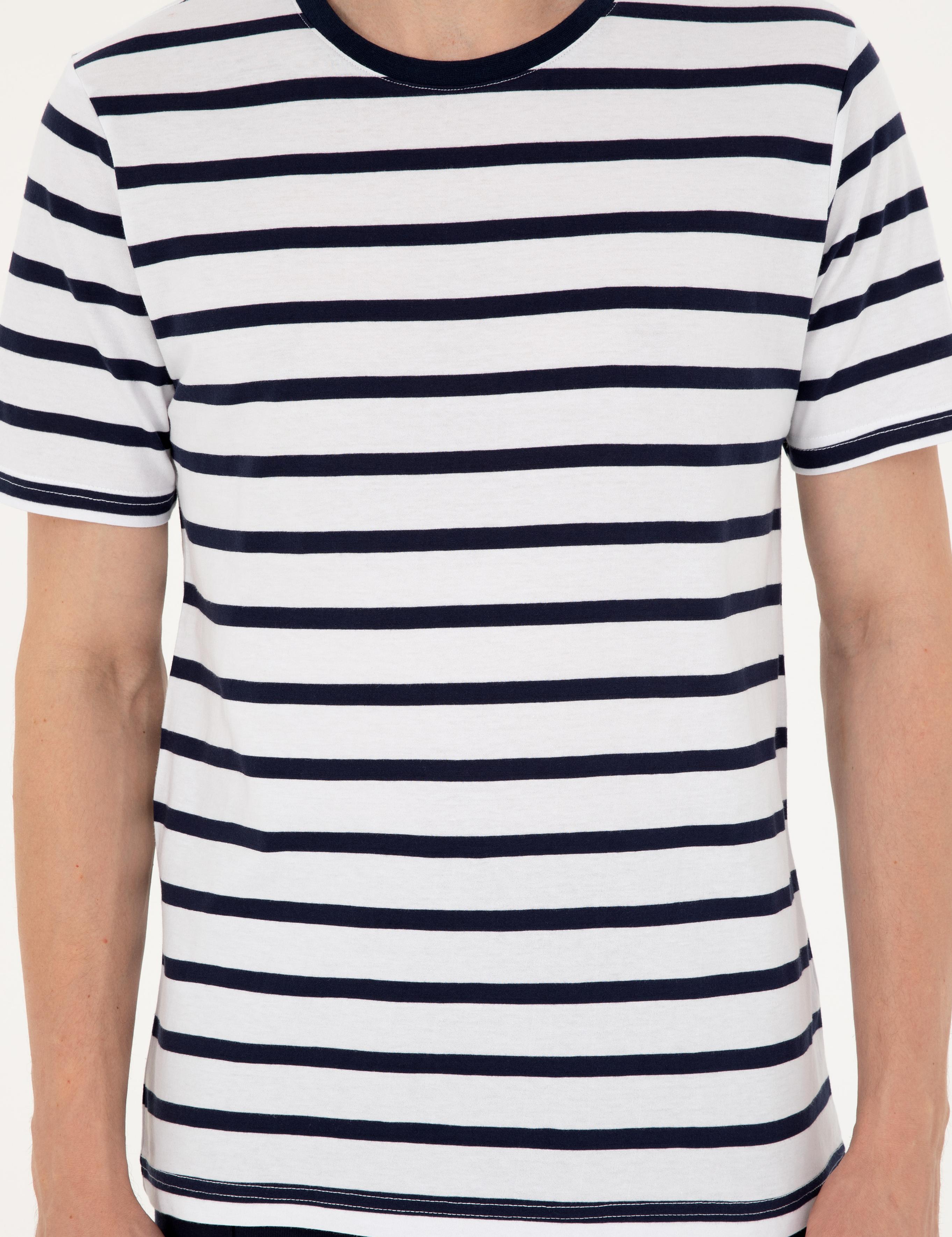 تی شرت یقه گرد آستین کوتاه رگولار یقه گرد مردانه یو اس پولو | U.S. Polo Assn. - تصویر 6
