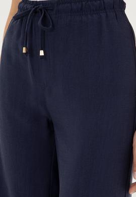 Kadın Lacivert Kanvas Pantolon - 50289449036