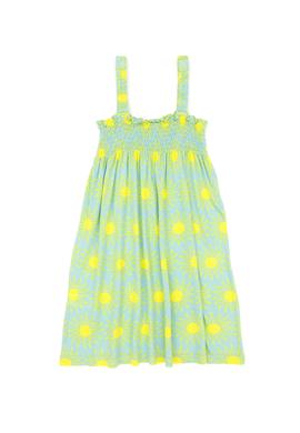 Kız Çocuk Mint Kolsuz Örme Elbise - 50288077005