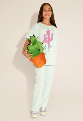 Kız Çocuk Su Yeşili Eşofman Altı - 50263516031