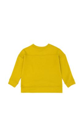Kız Çocuk Fıstık Yeşili Basic Bisiklet Yaka Sweatshirt - 50276834033