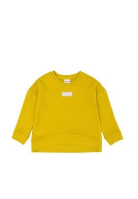 Kız Çocuk Fıstık Yeşili Basic Bisiklet Yaka Sweatshirt - 50276834033
