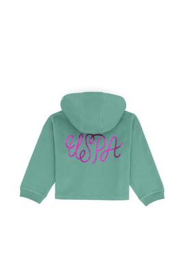 Kız Çocuk Mint Kapüşonlu Sweatshirt - 50276918011