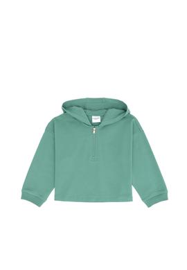 Kız Çocuk Mint Kapüşonlu Sweatshirt - 50276918011