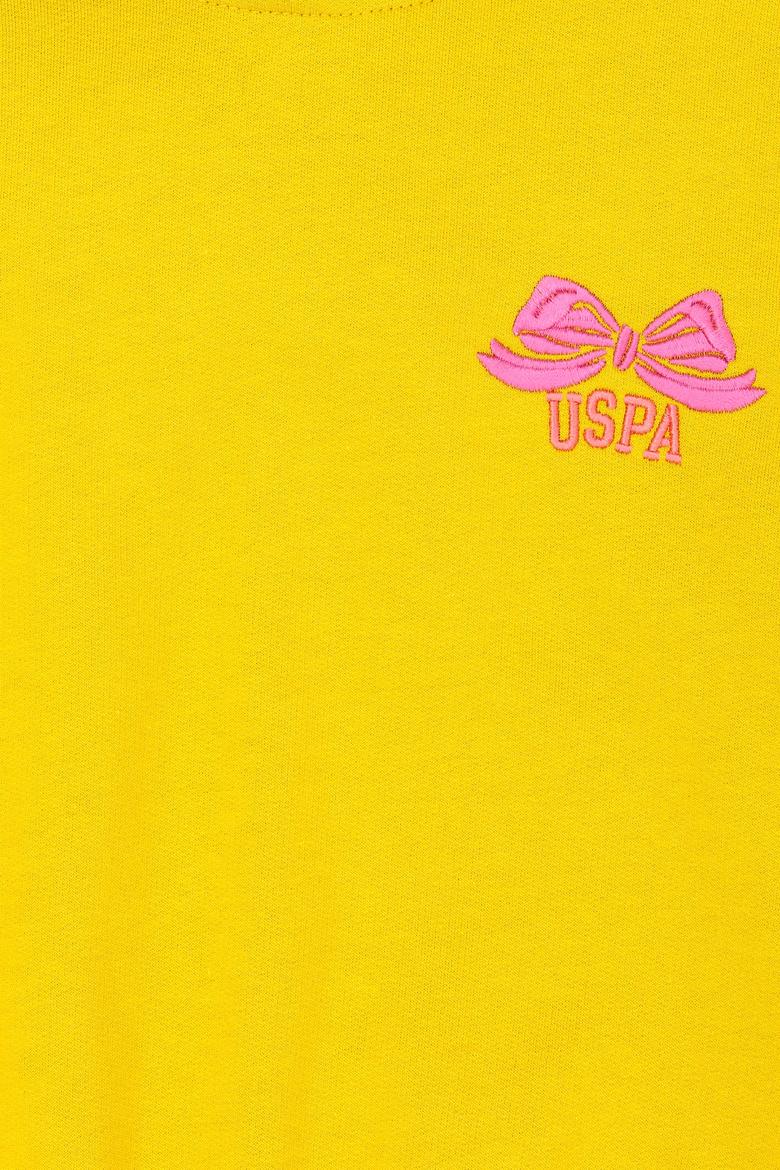 Kız Çocuk Fıstık Yeşili Kapüşonlu Sweatshirt - 50276900016