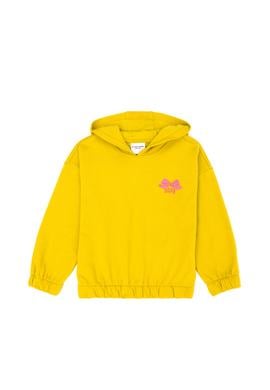 Kız Çocuk Fıstık Yeşili Kapüşonlu Sweatshirt - 50276900016
