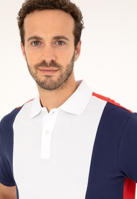 Erkek Lacivert Polo Yaka Tişört - 50263396009