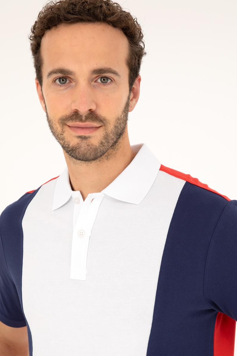 Erkek Lacivert Polo Yaka Tişört