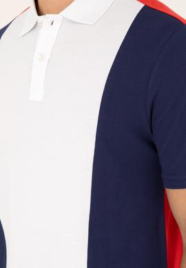 Erkek Lacivert Polo Yaka Tişört - 50263396009