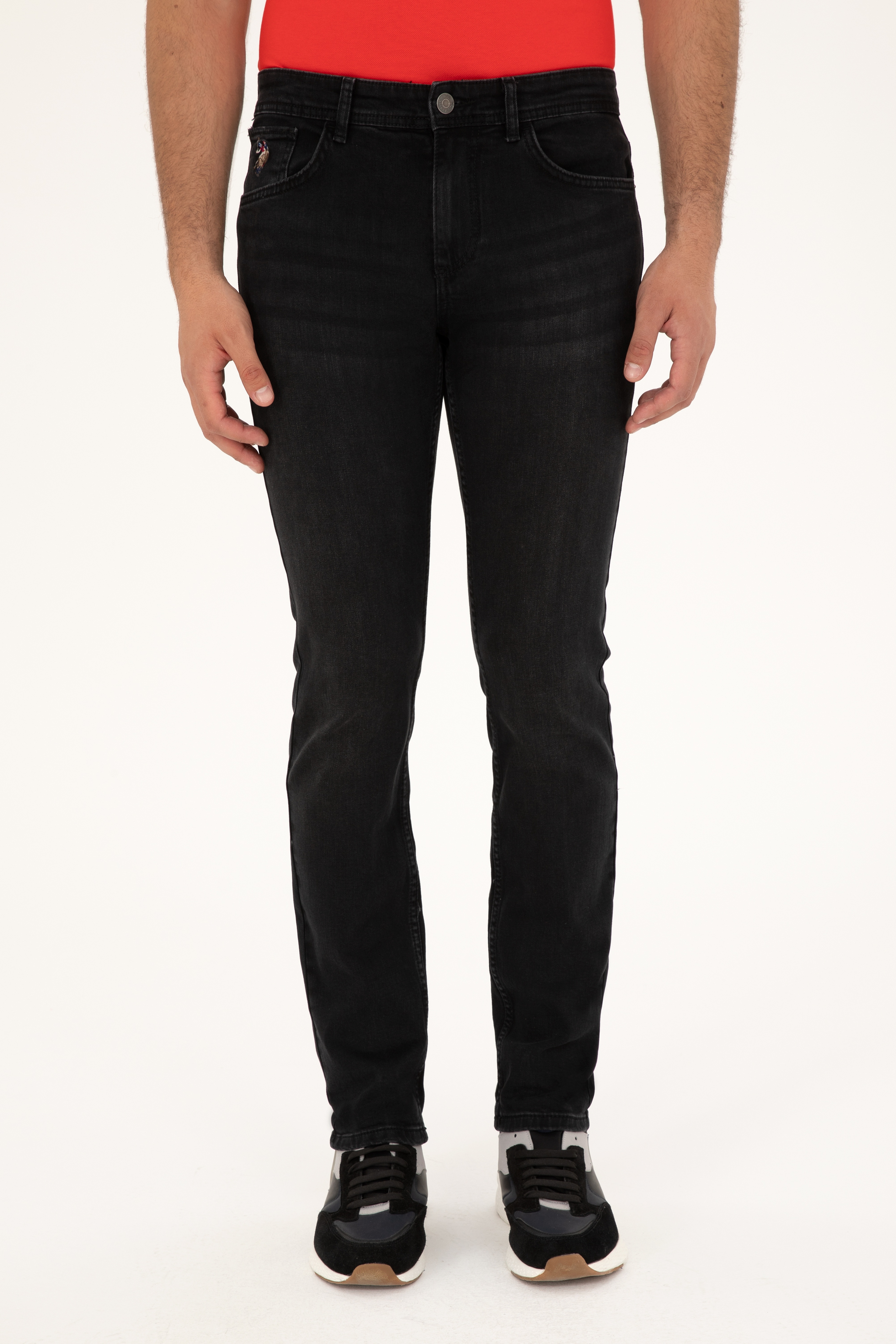 Erkek Siyah Jean Pantolon - Image 2