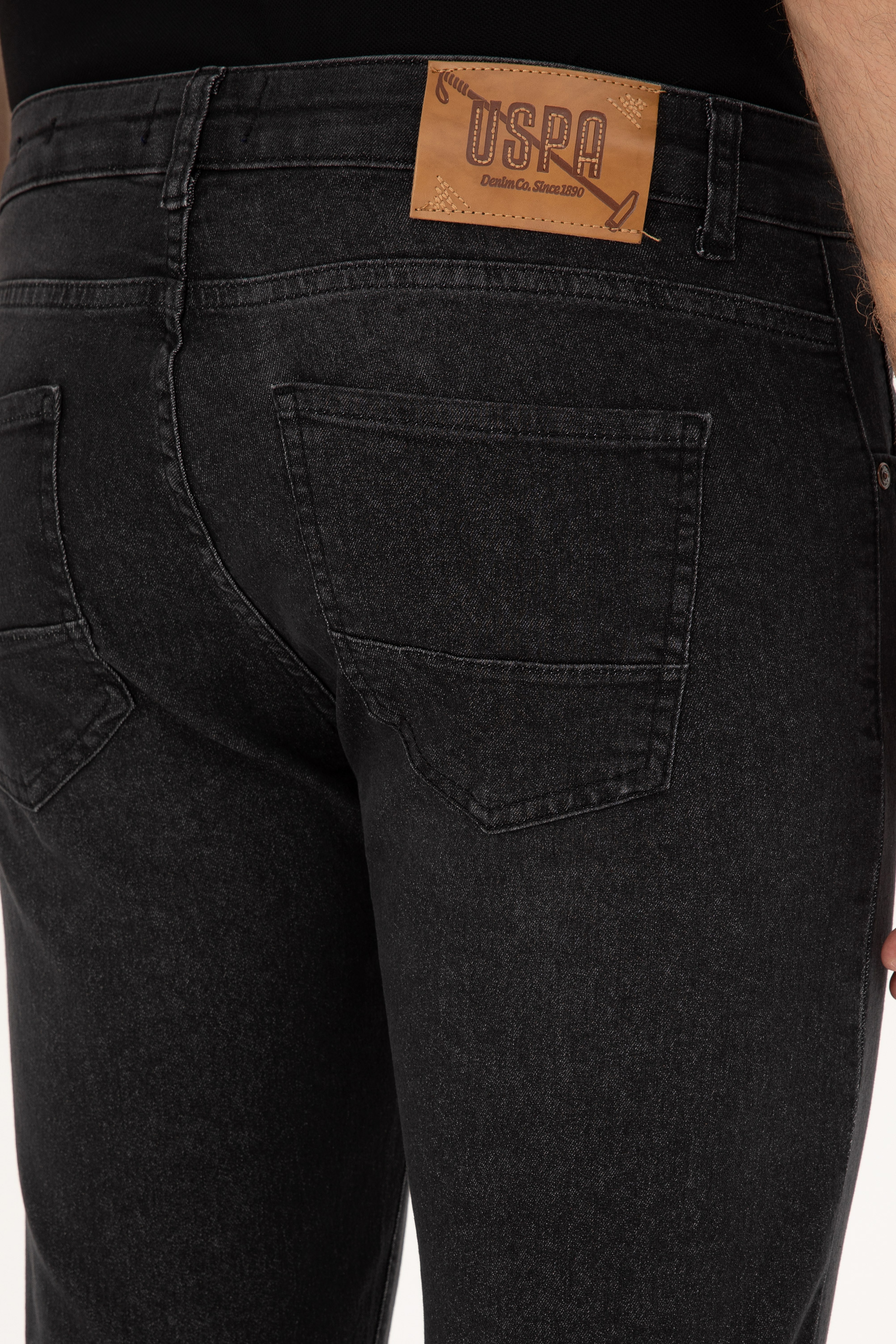 Erkek Gri Jean Pantolon