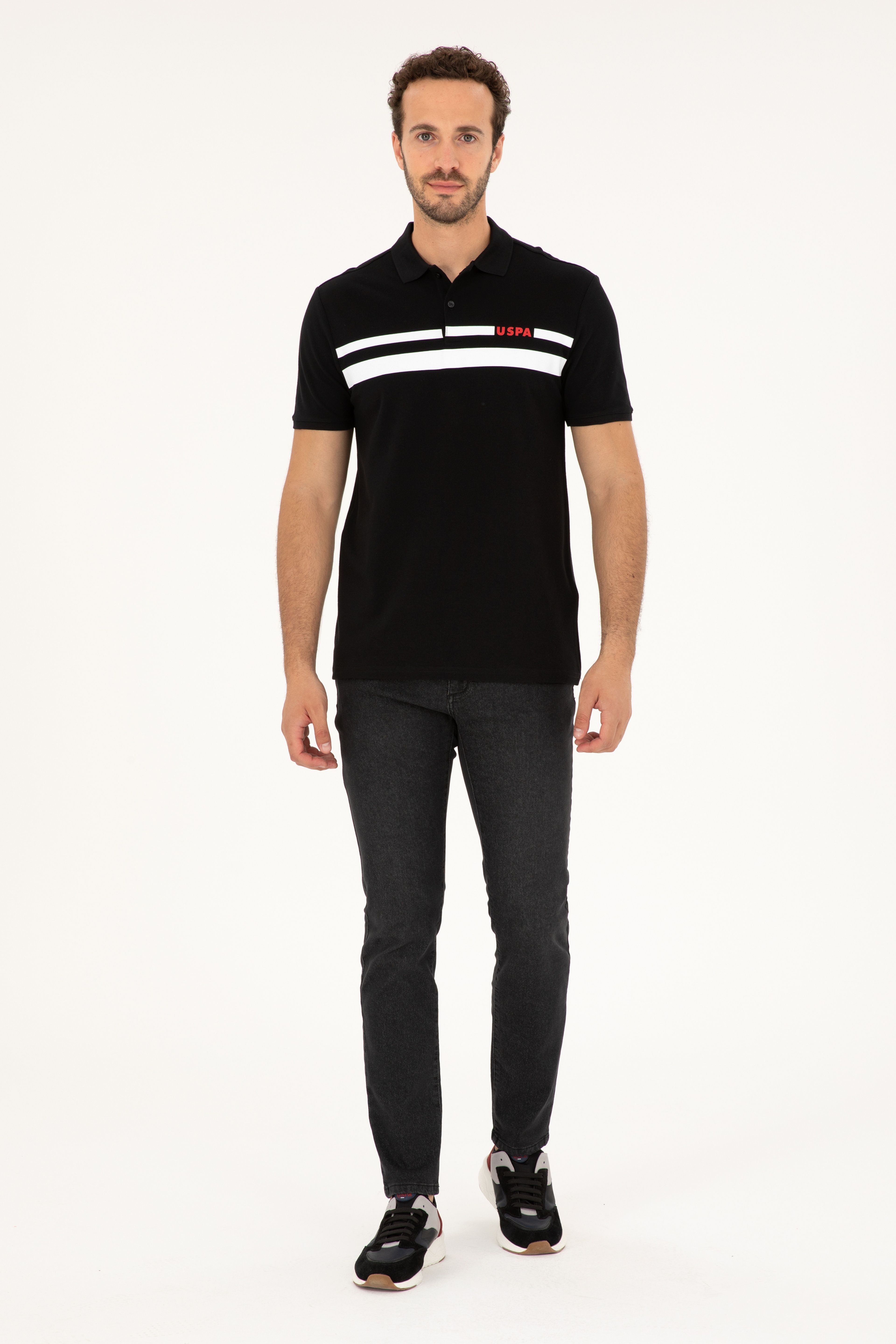 Erkek Gri Jean Pantolon - Image 1