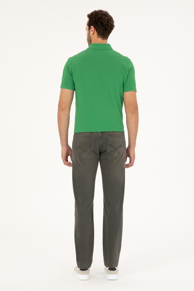 Erkek Açık Haki Jean Pantolon - 50280691029