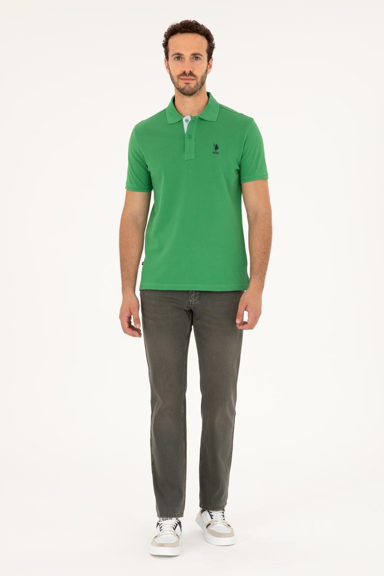 Erkek Açık Haki Jean Pantolon