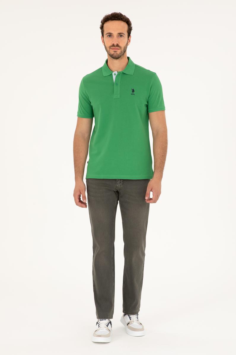 Erkek Açık Haki Jean Pantolon