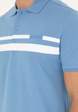 Erkek Regular Fit Polo Yaka Koyu Mavi Tişört - 50287102021