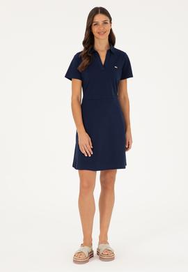 Kadın Lacivert Örme Elbise - 50282907012