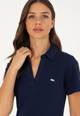 Kadın Lacivert Örme Elbise - 50282907012