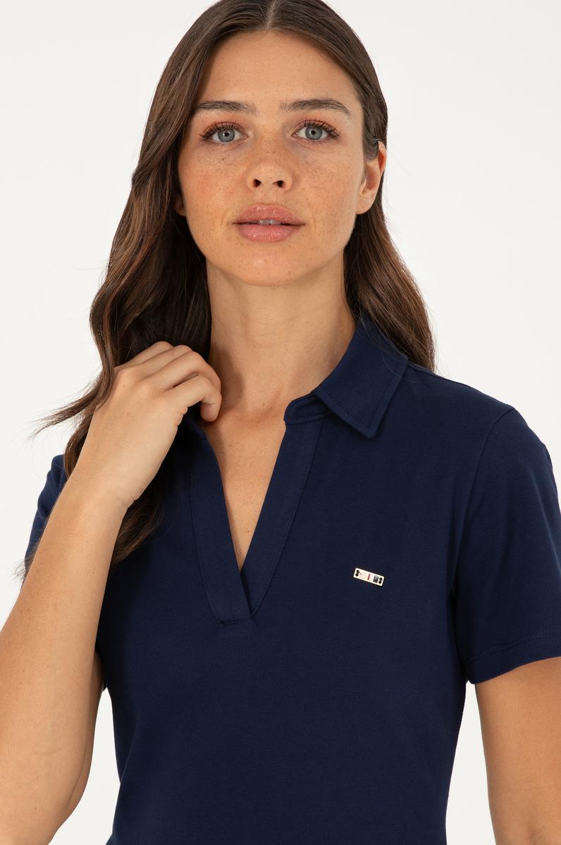 Kadın Lacivert Örme Elbise