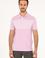 Erkek Regular Fit Polo Yaka Pembe Tişört