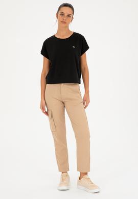 Kadın Siyah Tişört - 50293723011