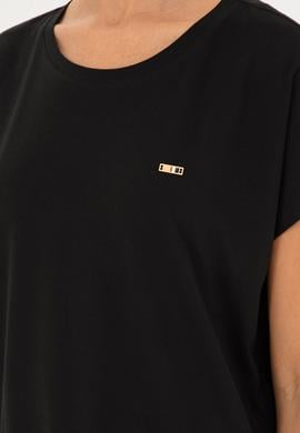 Kadın Siyah Tişört - 50293723011