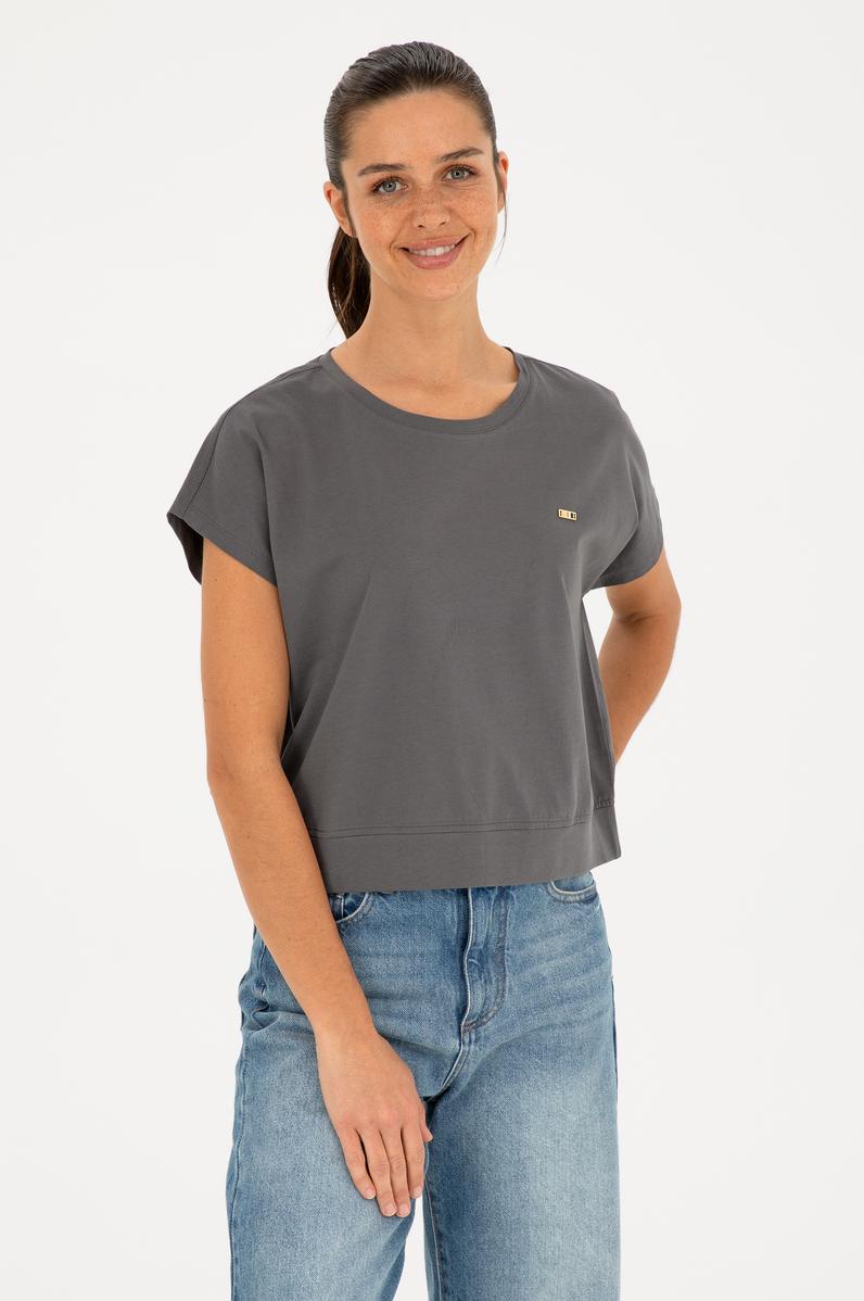 Kadın Antrasit Tişört