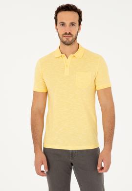 Erkek Sarı Tişört - 50279560106