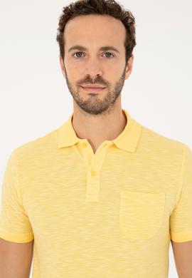 Erkek Sarı Tişört - 50279560106
